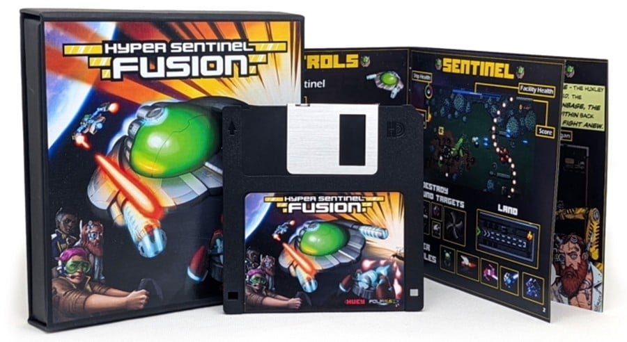 Hyper Sentinel Fusion Ships On A "Floppy Disc" And Is Coming To Kickstarter Soon 1