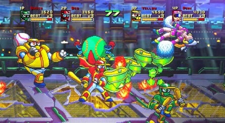 Ninja Baseball League-Man: Bases Loaded
