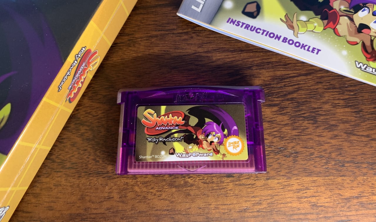 Limited Run Games Responds to Concerns Over Recycled Chips in Shantae Advance: Risky Revolution for GBA