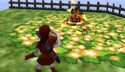 Hacker Turns Mario 64 Level Into A Zelda-Themed Obstacle Course