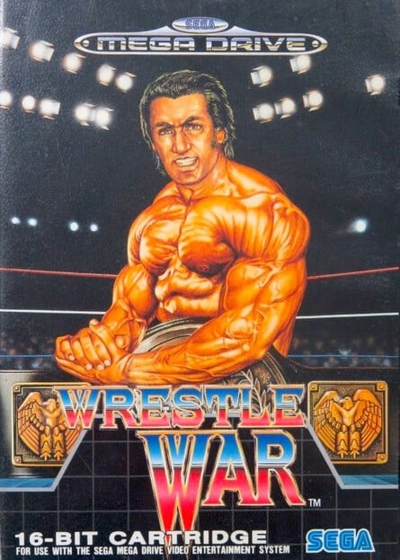 The Hulk Hogan cover was only used in Japan. When Wrestle War came to Europe (it didn't get a North American release), the artwork was changed to remove all the famous wrestlers