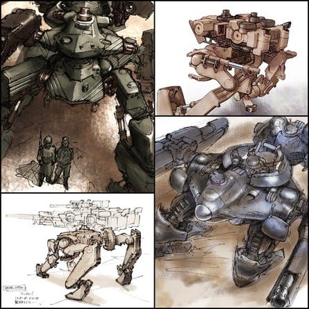 Concept work for Chromehounds