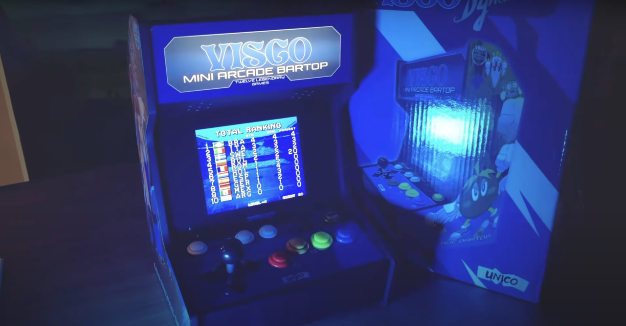 VISCO　MINI　ARCADE　BARTOP　ミニアーケード VISCO Mini Arcade Bartop - PixelHeart