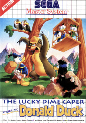 The Lucky Dime Caper Starring Donald Duck Cover