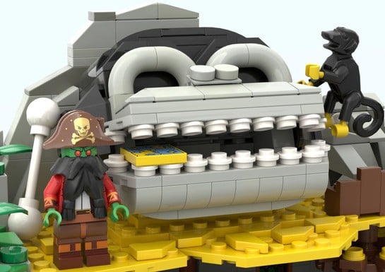 Check Out This Delightful Easter-Egg-Filled LEGO Secret Of Monkey Island Set