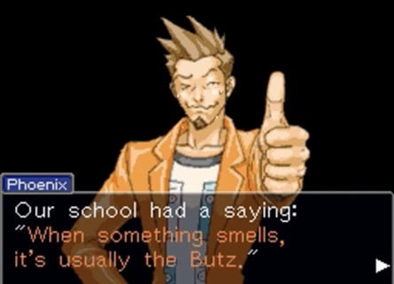 Larry Butz would become a reoccurring character in the series, often taking on ridiculous jobs that would regularly find him crossing paths with Wright on numerous occasions