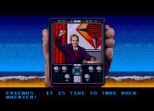 In the opening to 1994's Urban Strike, Antonio Scott goes undercover working for the corrupt politician H. R. Malone, but is assassinated after his cover is blown