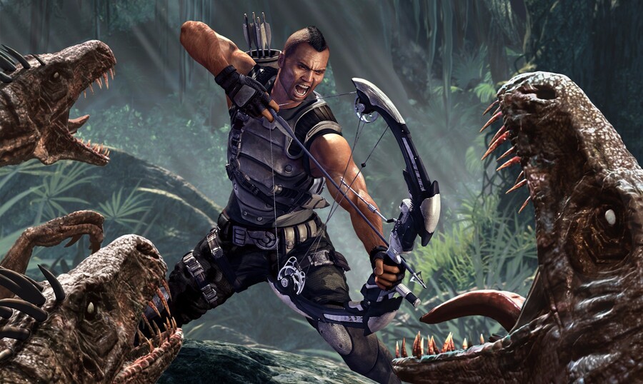 The Turok series was rebooted in 2008 for the Xbox 360 and PS3