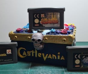 Fan Creates Custom Castlevania Collection Box For The GBA Trilogy 3