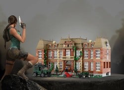 4,300-Piece FanBrix Build of Lara Croft Manor Coming to Celebrate Tomb Raider's 30th Anniversary