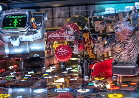 Stern's $7,299 Fallout Pinball Machine Invites You To Join The Brotherhood of Steel (Balls)