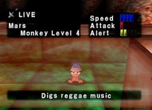 If you get close enough using the Monkey Radar, you can activate a special camera that will let you see some details about the monkey you're pursuing, including their name, attributes, and a piece of trivia. This will be different depending on which region of the game you are playing.