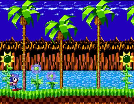 The 16 colour version (left) and 32 colour version (right)