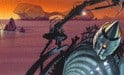Here are several pieces of conceptual art produced for the game by the LucasArts artist Peter Chan