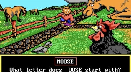 The Berenstain Bears: Learn About Letters for DOS computers would be one of the games Barnes would work on during his time at Britannica Software