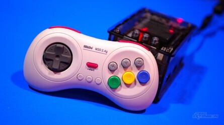 Controller support on MiSTer is superb, covering pretty much anything that can be connected via USB, wired or wireless (left). You can even use the Sinden Light Gun now (right)
