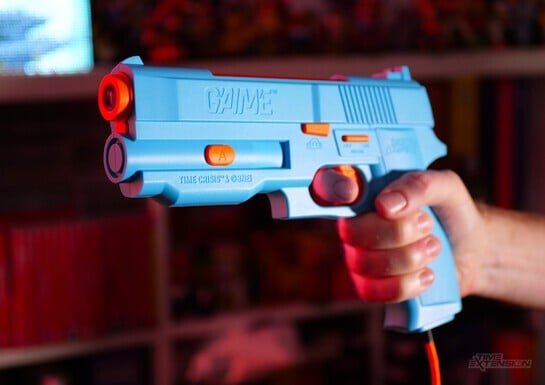 G'AIM'E - Coin-Op Time Crisis Comes Home With This AI-Powered Light Gun