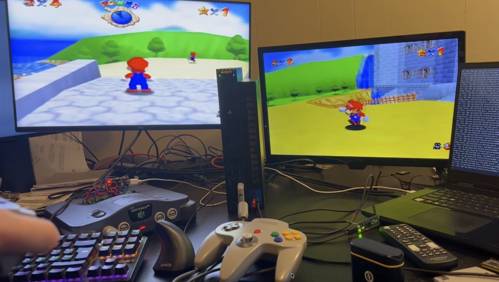 Super Mario 64 Runs on PlayStation 2 Thanks to Modder’s Innovative Hardware Hack - Nintendo News Article