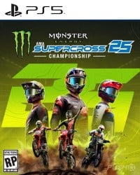 Monster Energy Supercross 25: The Official Video Game Cover