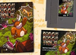 'Diggy Diggy Mole' Is "A New Metroid-Like NES Platformer" About A Mole With A Pickaxe Embedded In Its Skull