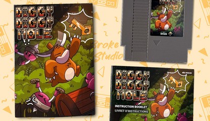 'Diggy Diggy Mole' Is "A New Metroid-Like NES Platformer" About A Mole With A Pickaxe Embedded In Its Skull