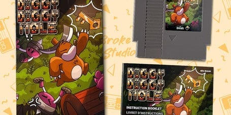 Previous Article: 'Diggy Diggy Mole' Is "A New Metroid-Like NES Platformer" About A Mole With A Pickaxe Embedded In Its Skull