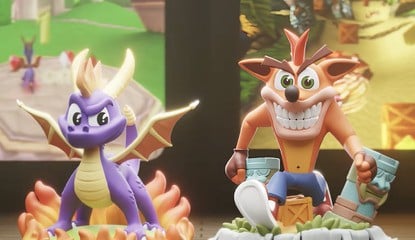 New "Retro" Figures Of PS1 Legends Spyro The Dragon & Crash Bandicoot Are On The Way From Youtooz