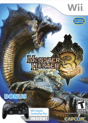 Monster Hunter 3 (Tri~) Cover