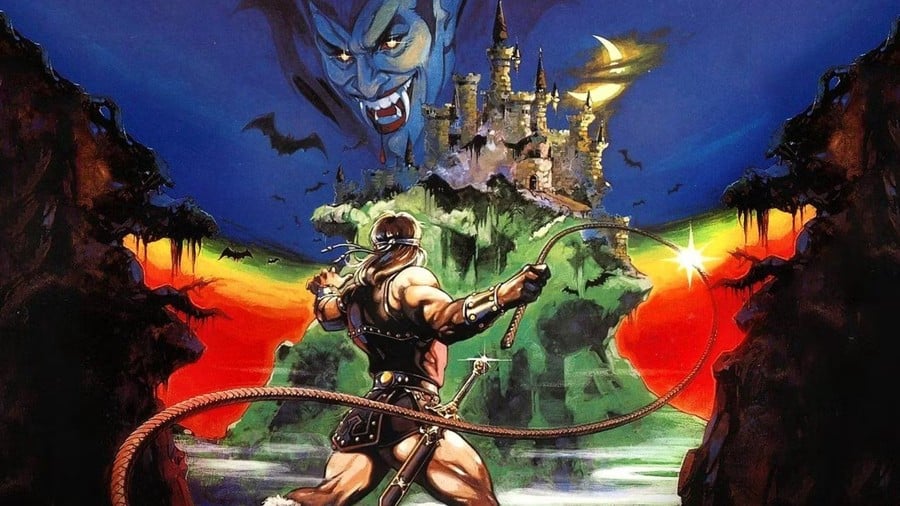 When did the first Castlevania game launch?