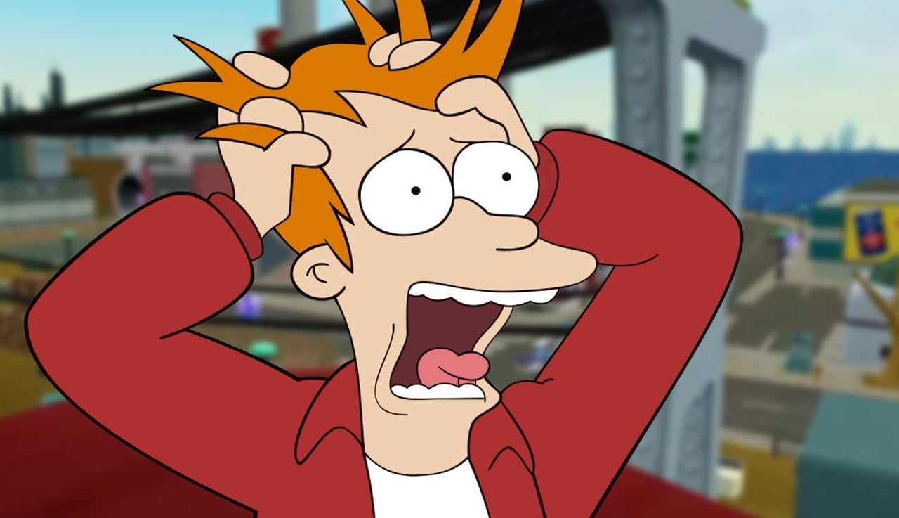 The Simpsons Hit & Run Modders Give The Classic GTA-Clone A Futurama-Style Makeover