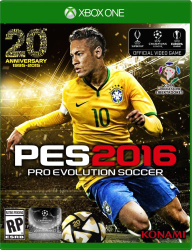 Pro Evolution Soccer 2016 Cover