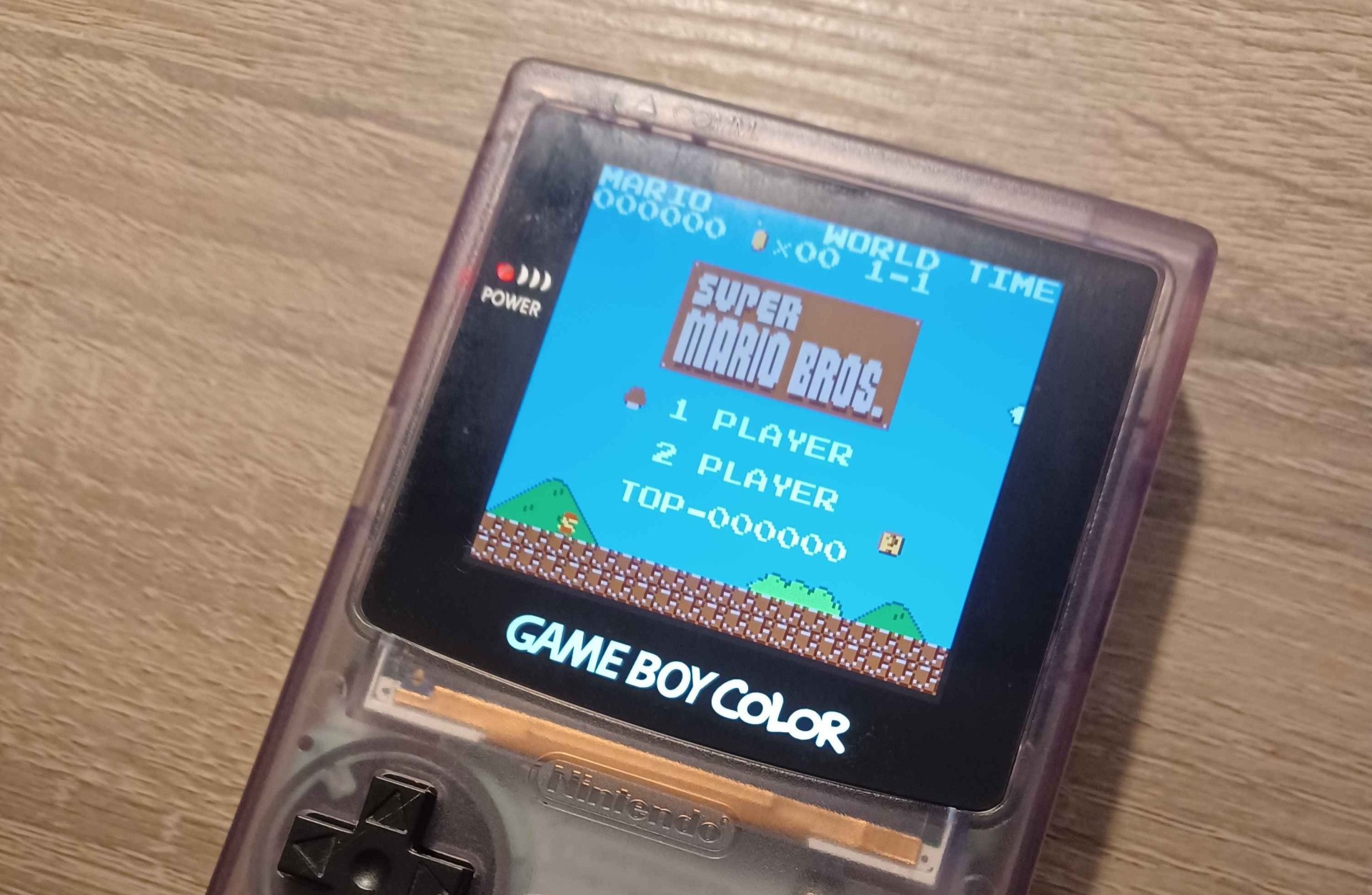 Original Super Mario Bros. Gets Upgraded Game Boy Color Port