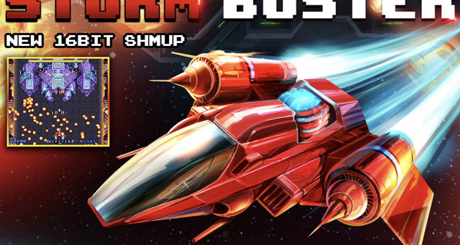 Super Storm Buster Bringing Bullet-Heavy Shoot 'Em Up Action to Super Nintendo - Nintendo News Article