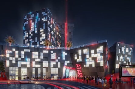 Atari's Grand Hotel Plan Is Reduced To A Single "Glowing Monolith Of Light And Motion" In Downtown Phoenix 1