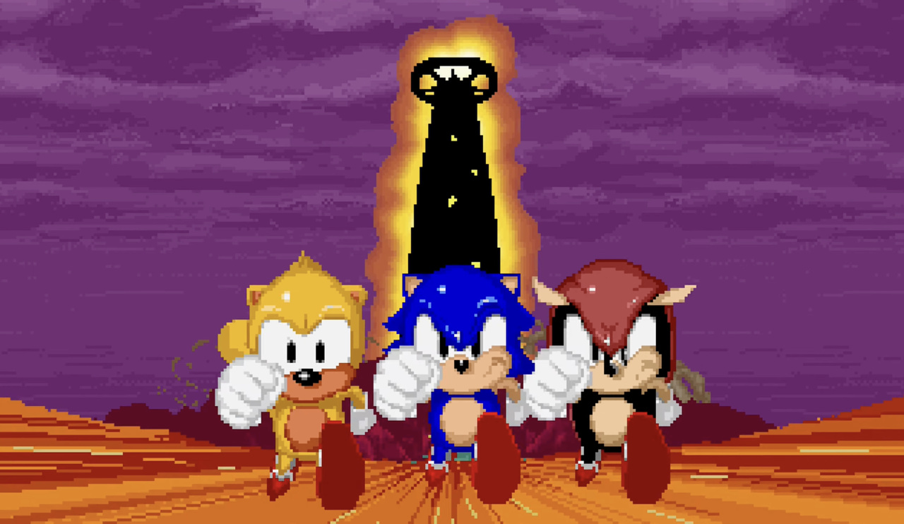 Exclusive Sonic Mania Adventures Missing Mighty Poster