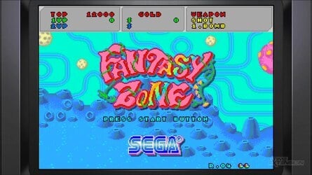 Fantasy Zone was never released on the Mega Drive / Genesis, so this is a welcome addition