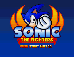 Sonic the Fighters Cover