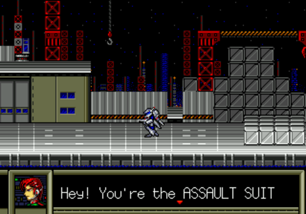 Assault Suit Leynos / Target Earth (Mega Drive, 1990)