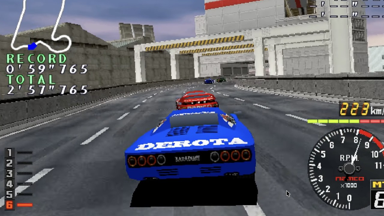 Arcade-only Ridge Racer Sequel Rave Racer Is Finally Making Its Home Console Debut, 31 Years on
