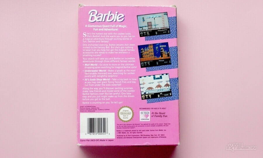 Barbie NES Box