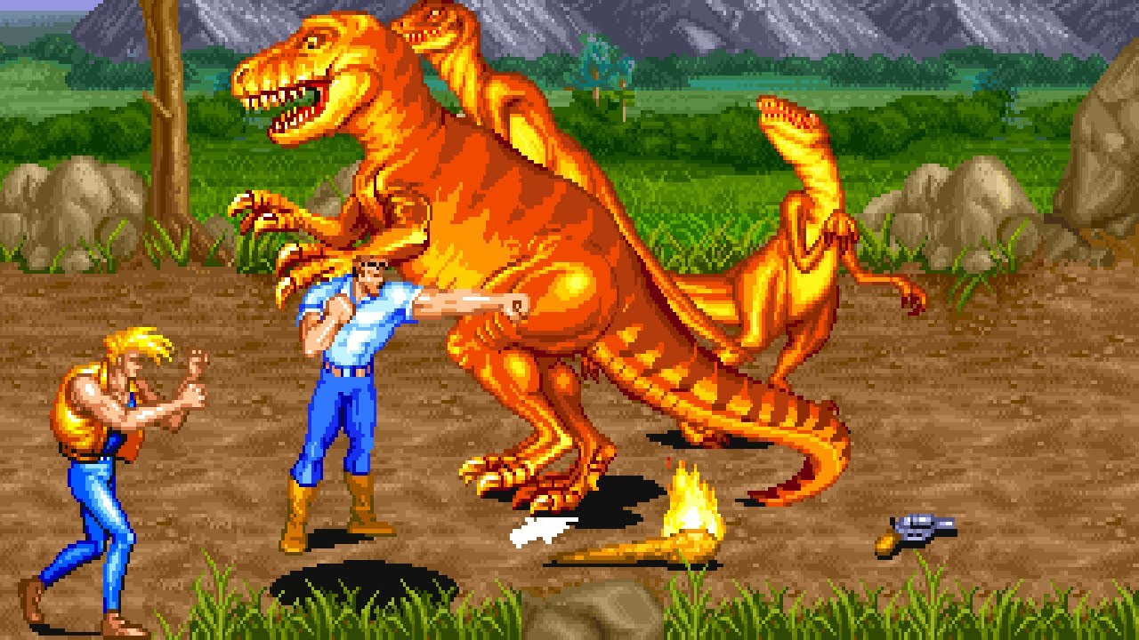 Cadillacs and Dinosaurs 3 Players Longplay 