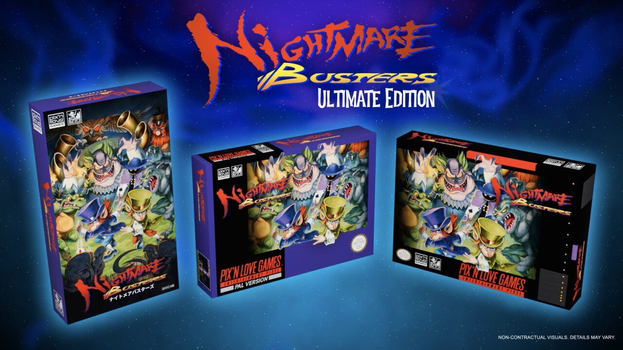 Nightmare Busters announced as first SNES game in over ten years