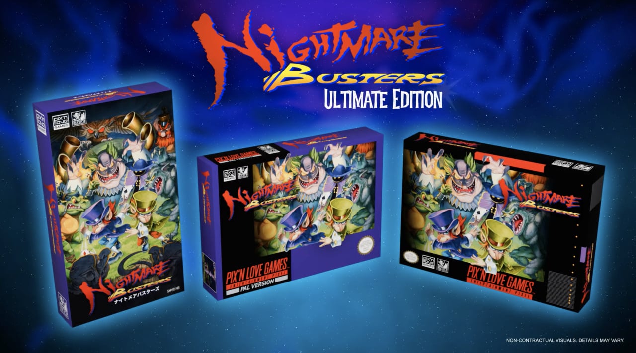 Nightmare Busters Ultimate Edition Announced for SNES and Nintendo Switch by Pix'n Love Games
