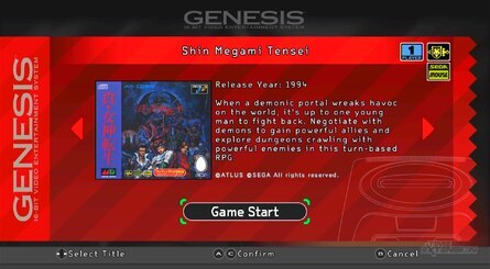 Switching the Japanese console's system language to English also changes the games, but some titles remain in Japanese, despite having English summaries