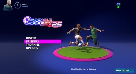 Sociable Soccer '25 released on Switch earlier this month. One of the nicer touches is that if you own last year's version, you can update your game for free. This is also true of the Steam version