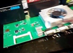 Here's Your First (Blurry) Look At SuperSega's PCB