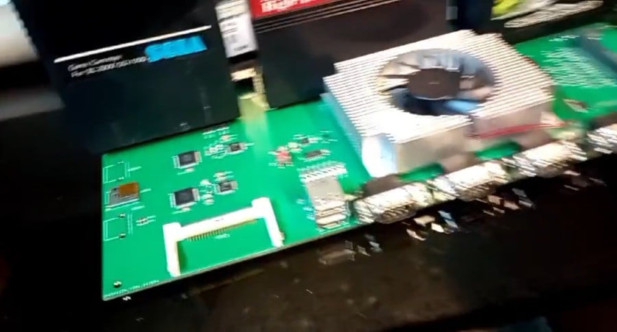 Here's Your First (Blurry) Look At SuperSega's PCB 1