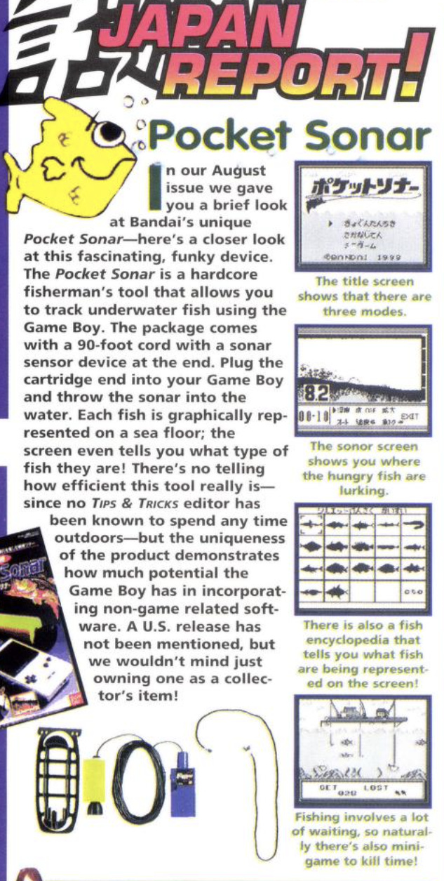 Random: Yes, Bandai Really Did Make A Fishing Accessory For The Game Boy