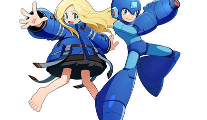Mega Man Teams Up With Pragmata Star Diana In Perhaps The Cutest Art You'll See Today