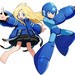 Mega Man Teams Up With Pragmata Star Diana In Perhaps The Cutest Art You'll See Today